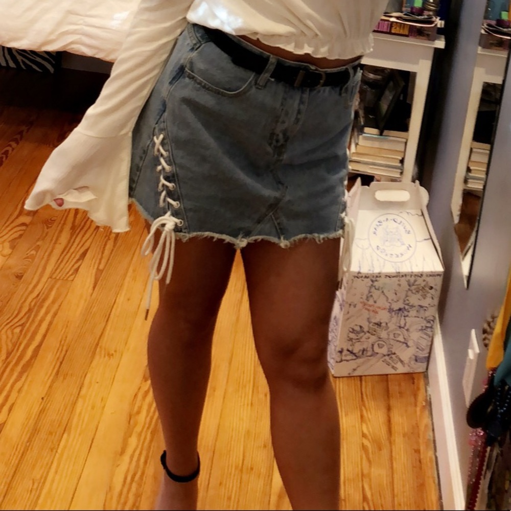 Jean skirt
